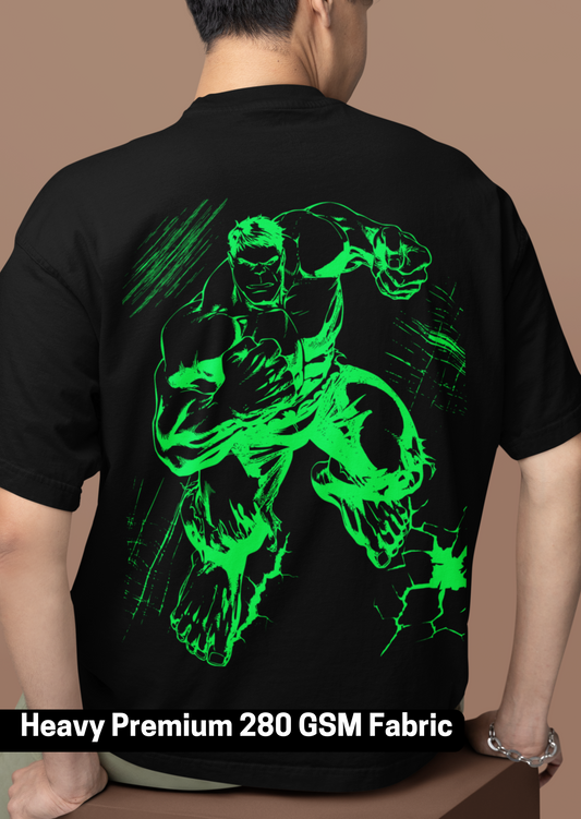 Marvel Fan Merchandise - Hulk Oversized T-Shirt