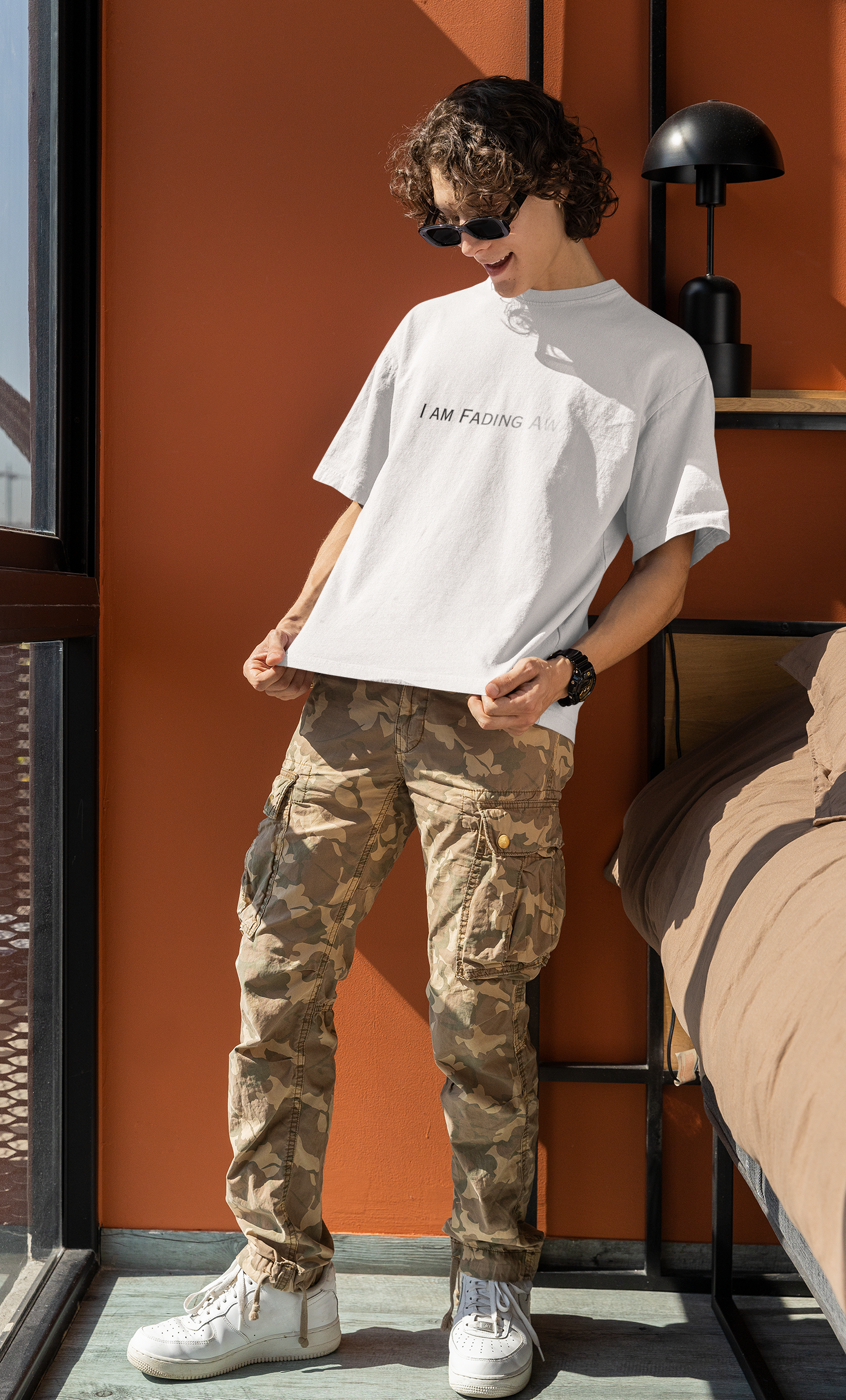 Fading Away Oversize T-shirt